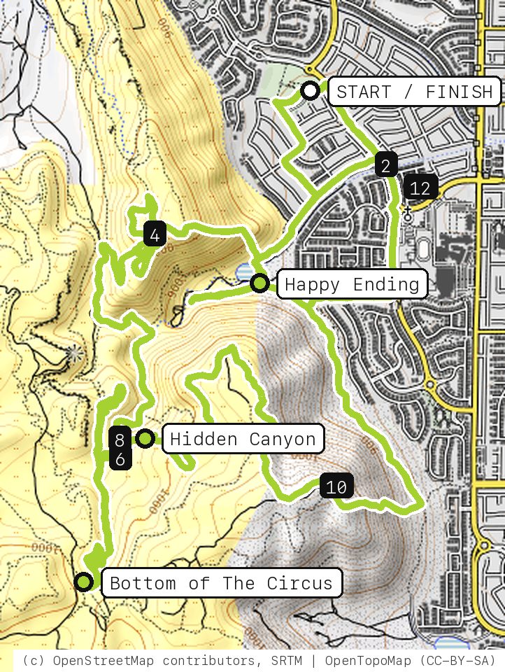 Map of Big Top