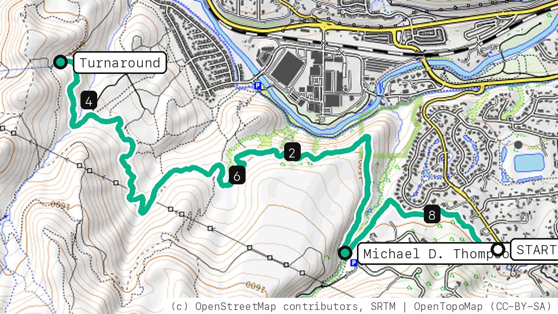 Map of Ditch Day