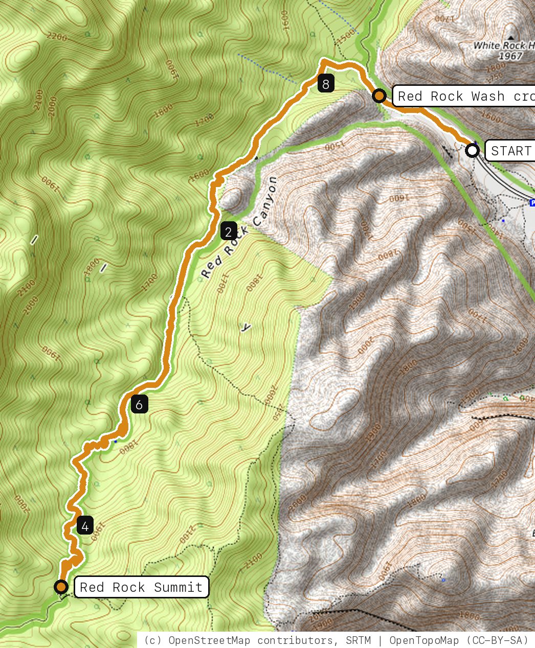 Map of Gap Grind