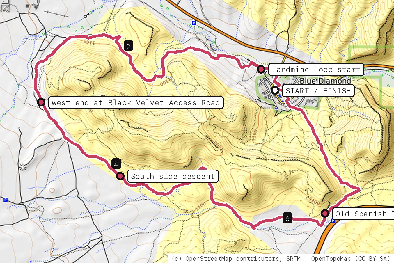 Map of Golden Hour