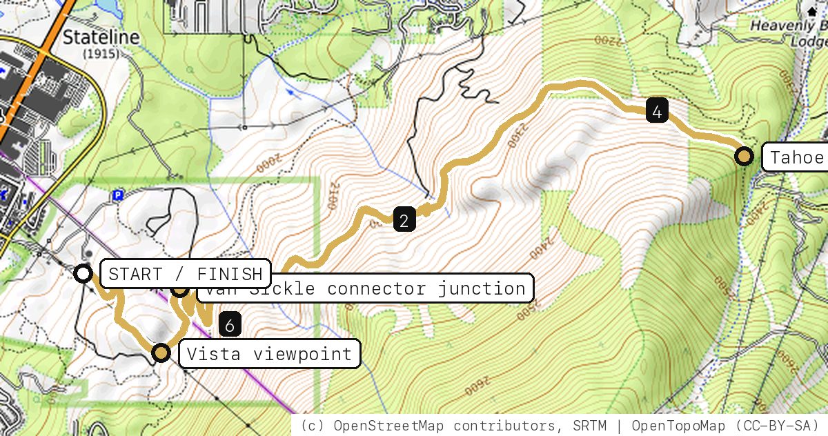 Map of Line Dance