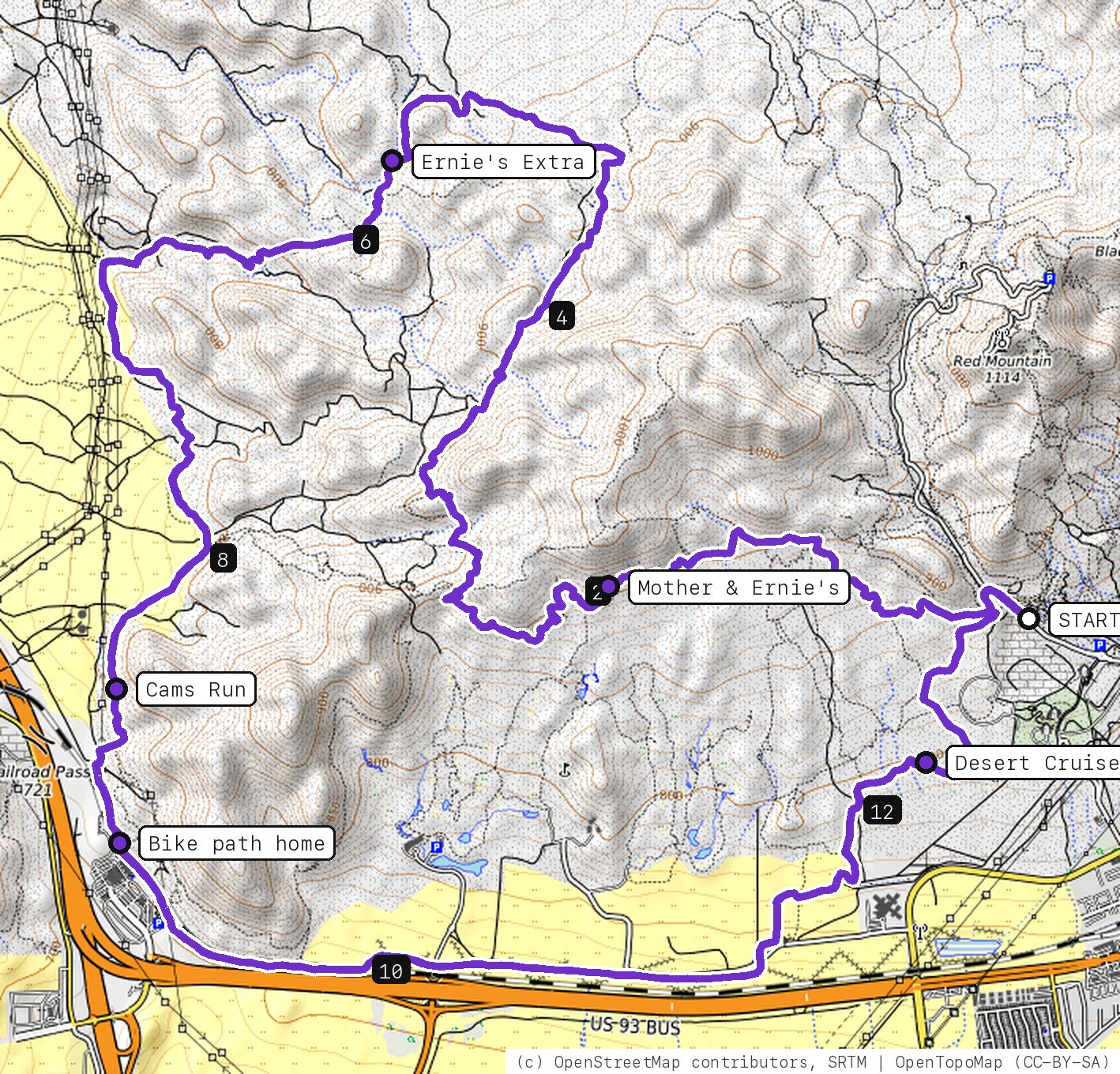 Map of Long Way Home
