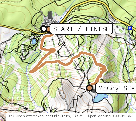Map of McCoy Cruise