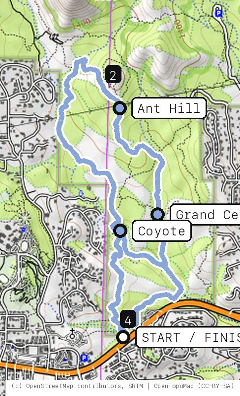 Map of Peccary Party