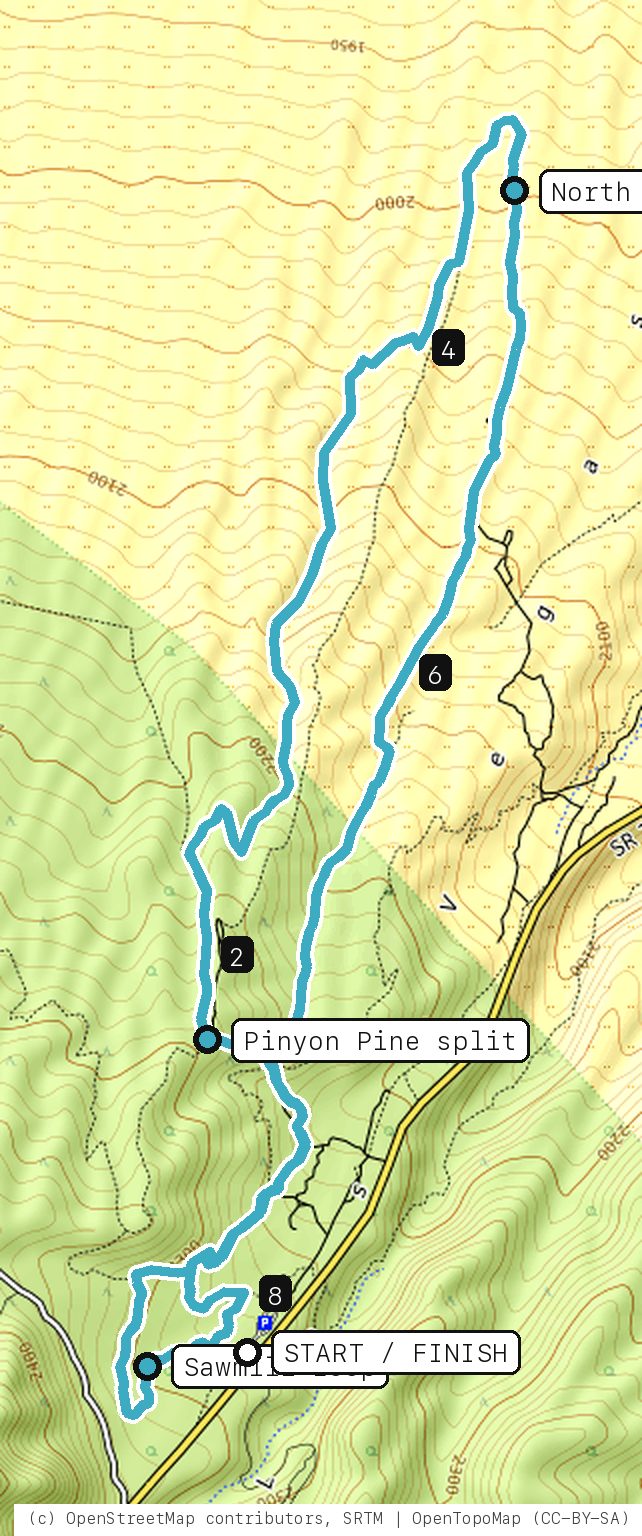 Map of Pinyon Spin