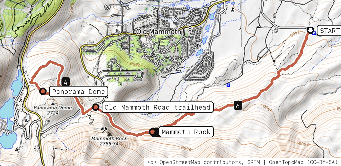 Map of Rock and Dome