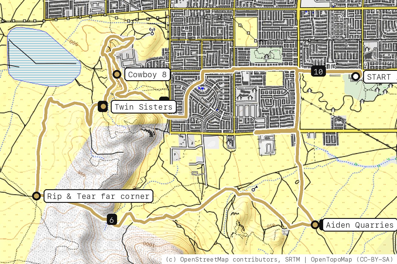 Map of Sister Act