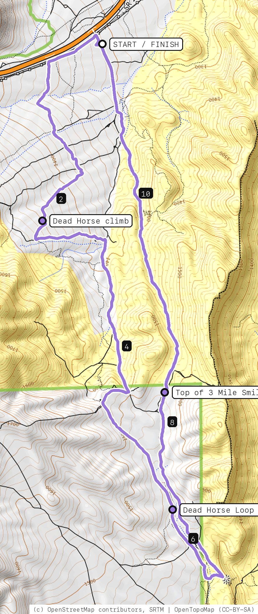 Map of South Smile