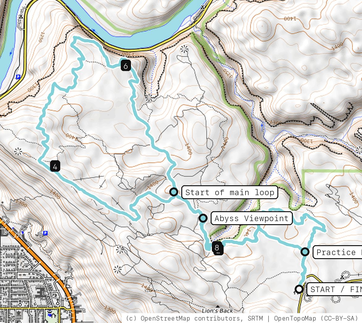 Map of Sticky Icky