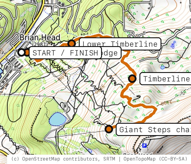 Map of Timber Drop