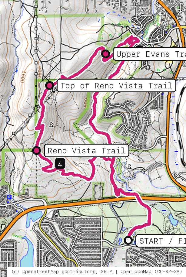 Map of Vista Drop