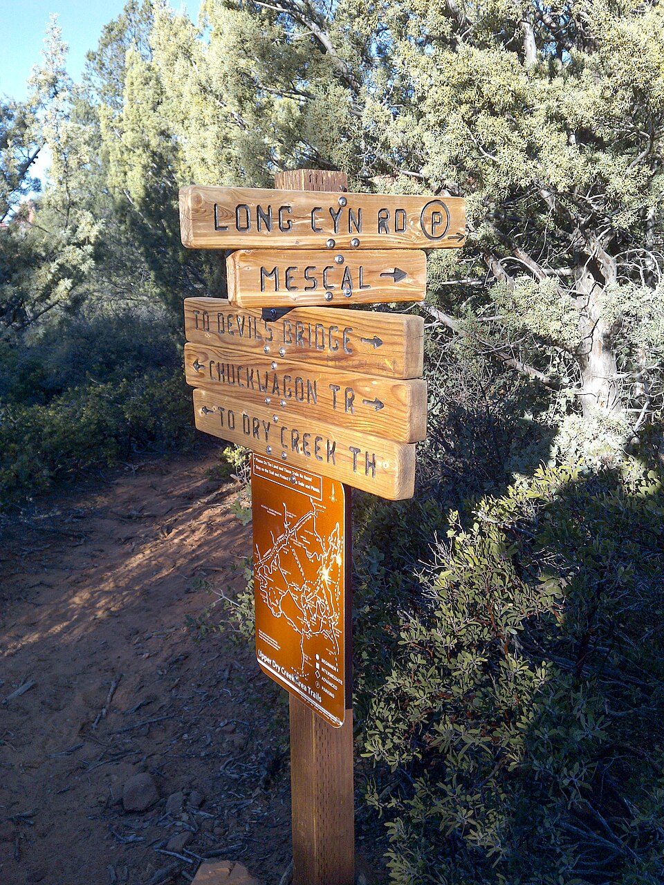Near Mescal Trailhead