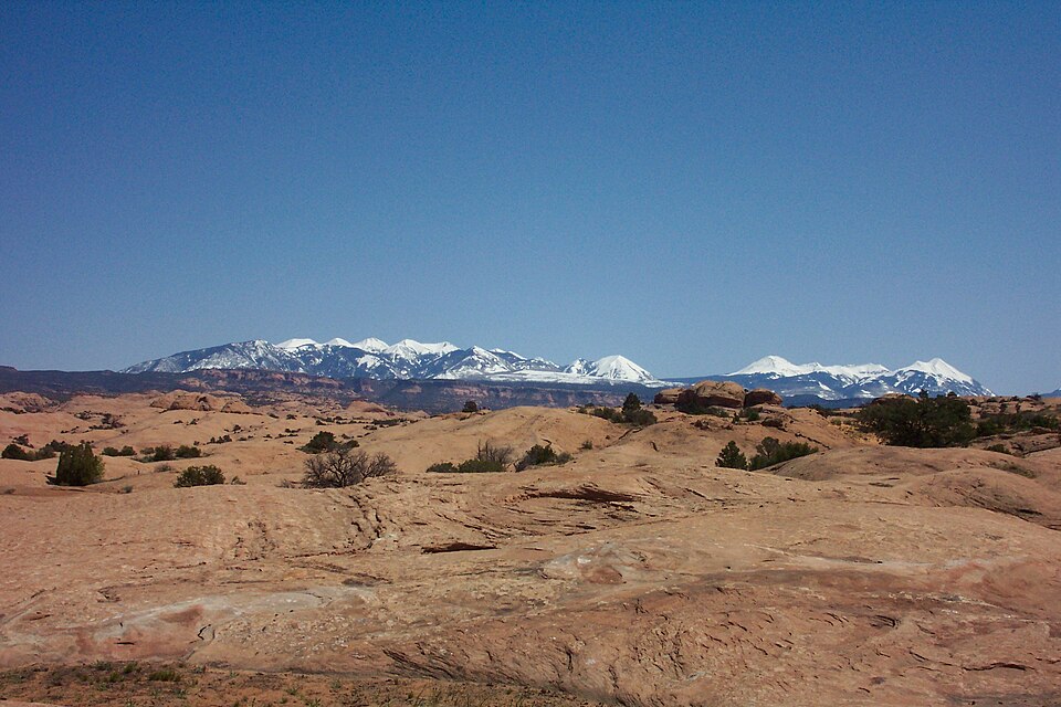 Near Slickrock Bike Trail Trailhead