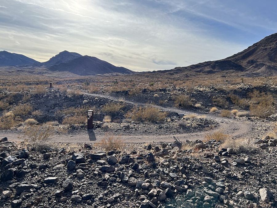 Near 601 meets McCullough Hills Trail
