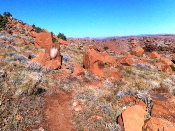 Pipe Dream Trail, Moab, Utah, USA