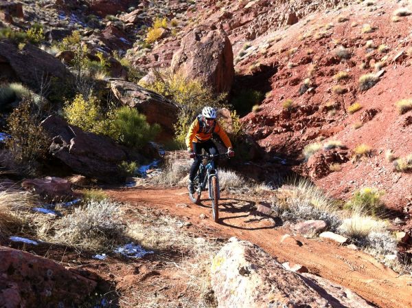 Pipe Dream Trail, Moab, Utah, USA
