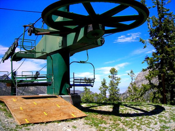 Lee Canyon Ski Lift Mt. Charleston