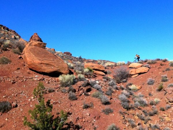 Pipe Dream Trail, Moab, Utah, USA