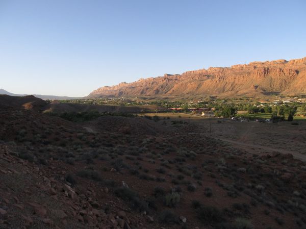 Spanish Valley as seen from Sand Flats Road, Moab, Utah